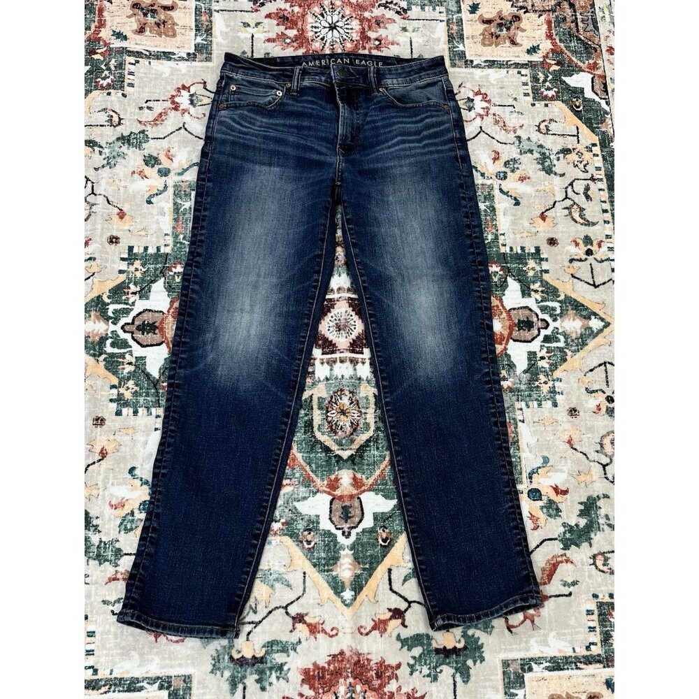 American Eagle Athlete Fit Jeans Men’s 31X34 Blue Airflex + Temp Tech 💙